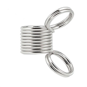 Perle stopper - bead stopper. Rustfri stål. 18 mm